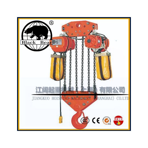 10噸黑熊牌電動(dòng)葫蘆-臺(tái)灣黑熊電動(dòng)葫蘆Y10t-380V葫蘆